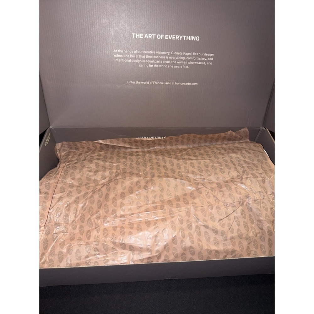 Franco Sarto Estella Wedge Tall Boot Green Croc Embossed Leather Size 7 NIB $225 - Picture 12 of 13